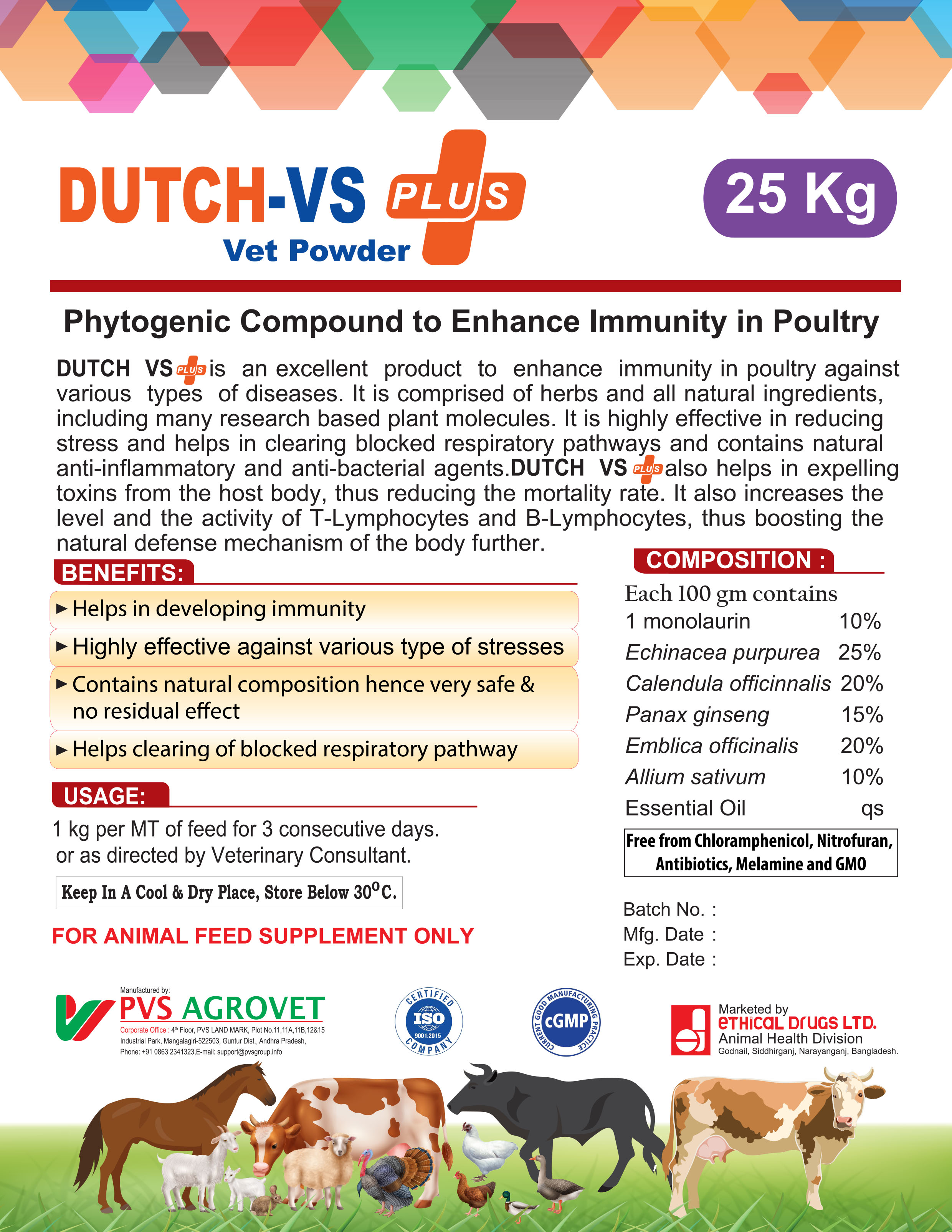 De-Mast Vet Supplement